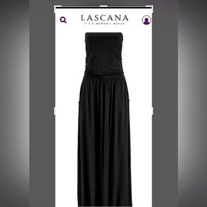 Lascana Elegant Black Maxi Dress
